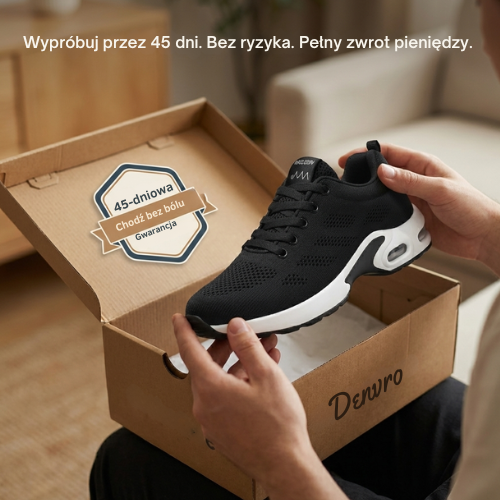 Buty do 12-godzinnej zmiany łagodzące ból stóp, kolan i pleców przez cały dzień